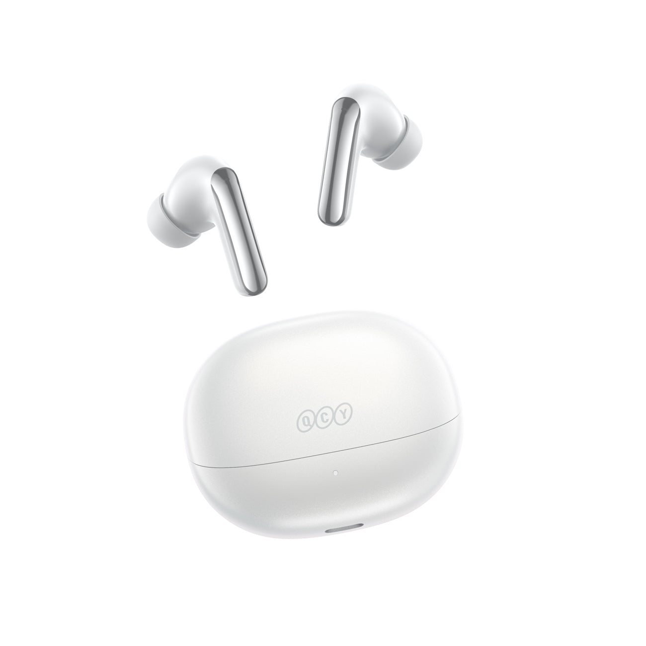 QCY MeloBuds N20 Bevielės triukšmo panaikinusios ANC ausinės - Baltos -- Headphones