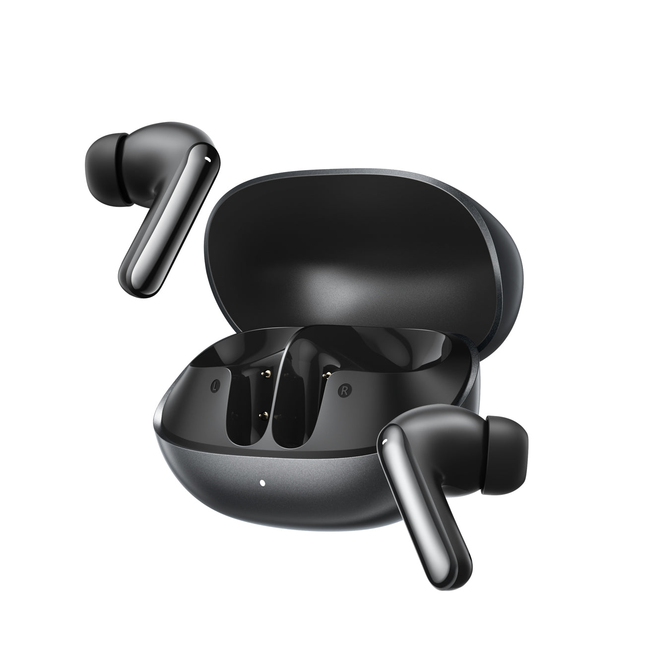 QCY MeloBuds N20 Bevielės triukšmo panaikinusios ANC ausinės - Juodos -- Headphones
