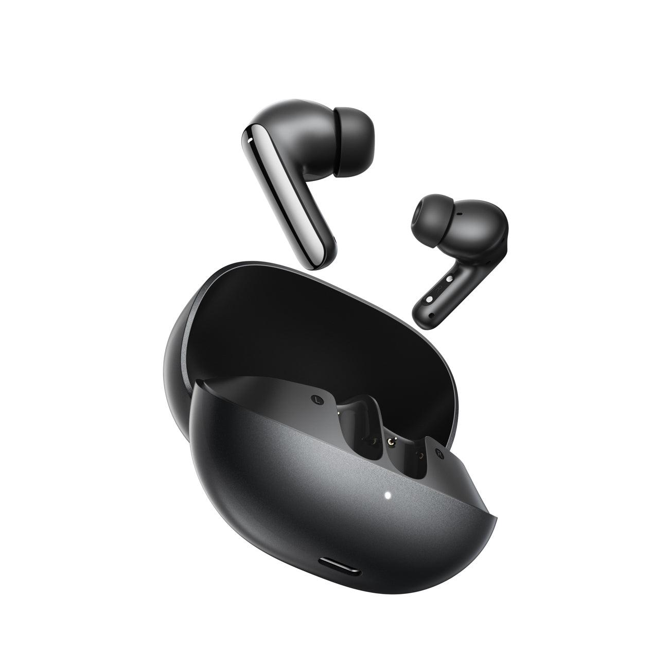QCY MeloBuds N20 Bevielės triukšmo panaikinusios ANC ausinės - Juodos -- Headphones