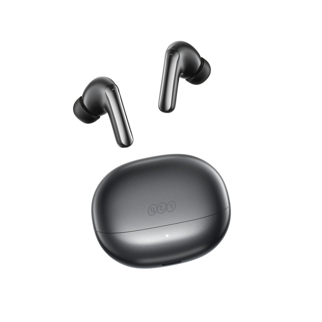 QCY MeloBuds N20 Bevielės triukšmo panaikinusios ANC ausinės - Juodos -- Headphones