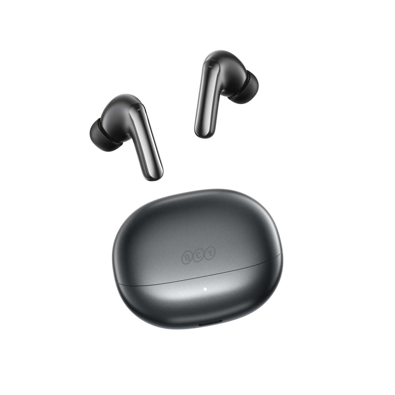 QCY MeloBuds N20 Bevielės triukšmo panaikinusios ANC ausinės - Juodos -- Headphones