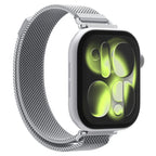 „Spigen WBM4“ dirželis, skirtas „Apple Watch“ (40 / 41 / 42 mm) – sidabrinis