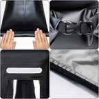 WNA-15L vandeniui atspari krepšys 15 l sup kajukui su RFID blokavimo pertvara - juodas -- Bicycle Bags