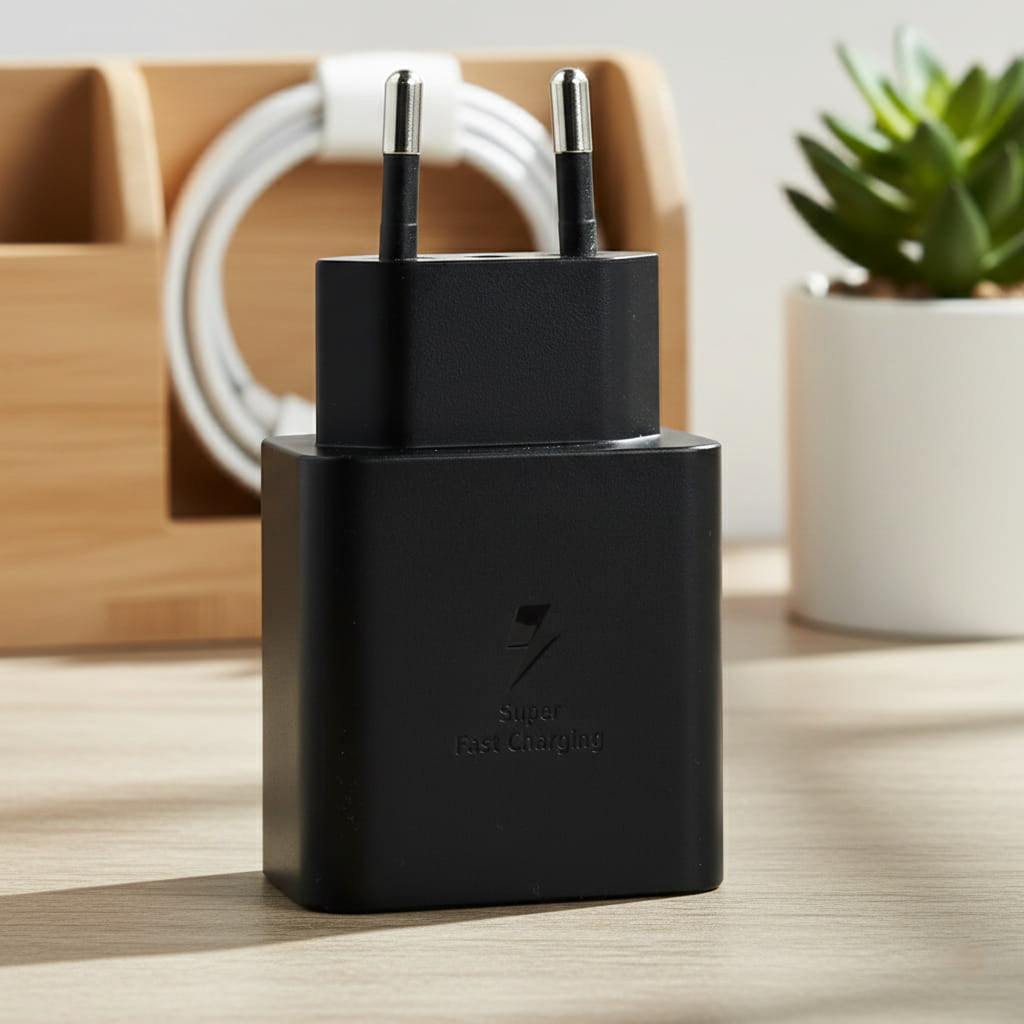 Samsung EP-P2900TBE 25W belaidis kroviklis su 45W adapteriu - pilkas -- Wireless chargers