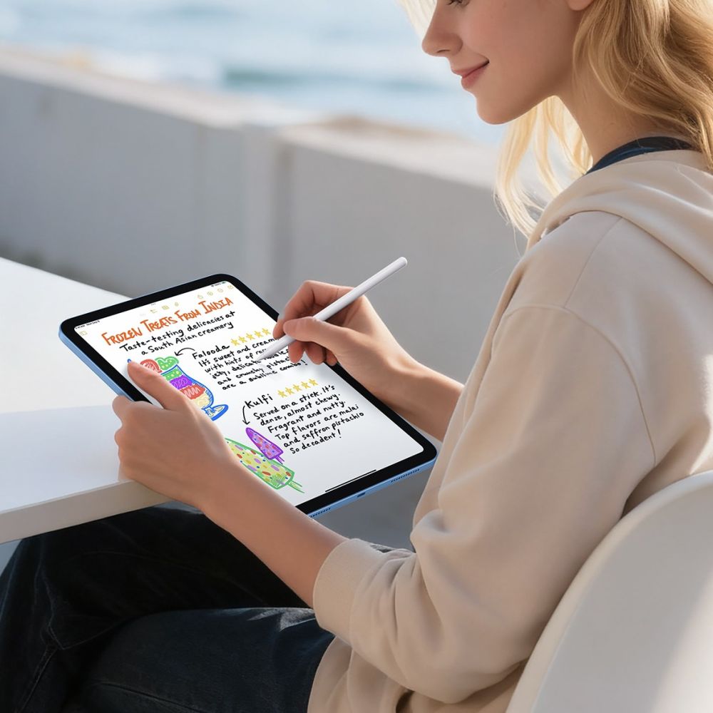 ESR Paper Feel 2-Pack Tempered Glass, skirtas iPad 10.9 colių (2022) / 11" (2025) -- iPad 10.9