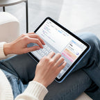 ESR Paper Feel 2-Pack Tempered Glass, skirtas iPad 10.9 colių (2022) / 11" (2025) -- iPad 10.9