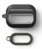 Ringke UX Magnetic Case už AirPods Pro 3 - Black and Clear -- Headphone Cases