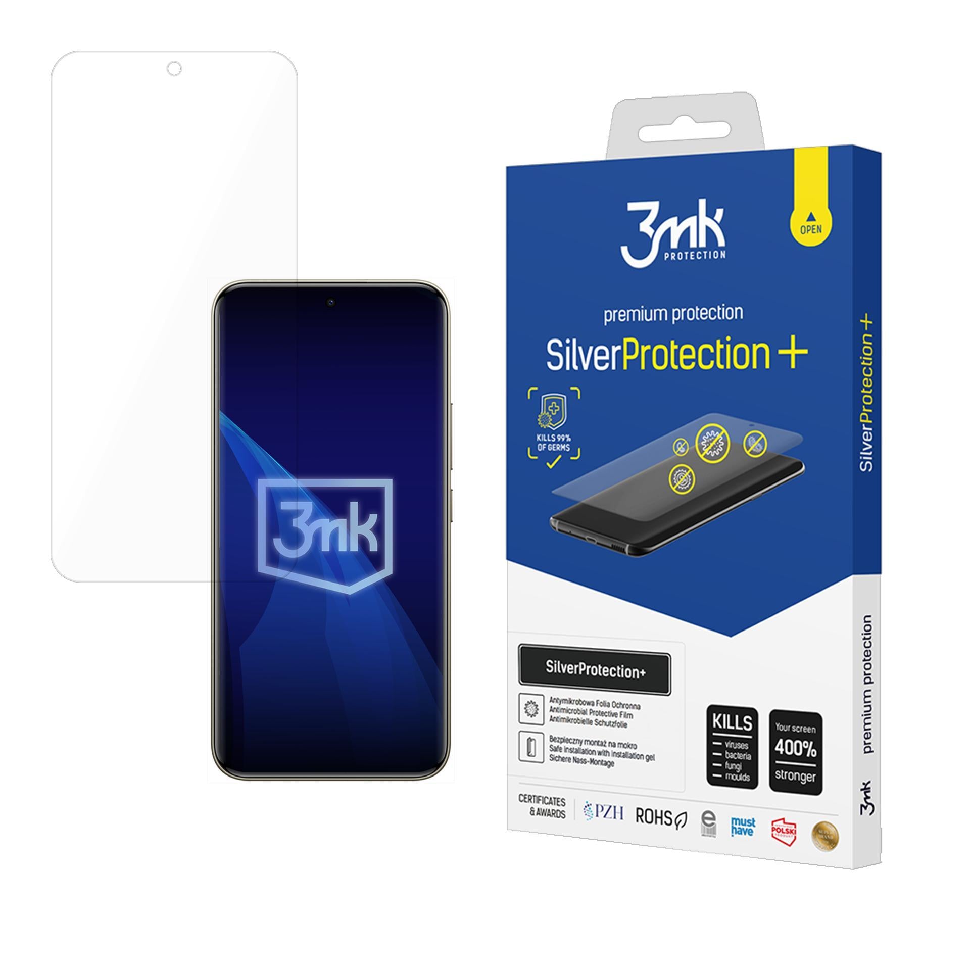 3mk SilverProtection+ apsauginė plėvelė Xiaomi Redmi Note 15 Pro+ 5G -- Xiaomi Redmi Note 15 Pro+ 5G