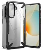 Ringke Fusion X dėklas skirtas Samsung Galaxy A57 5G - skaidri ir juoda -- Samsung Galaxy A57 5G