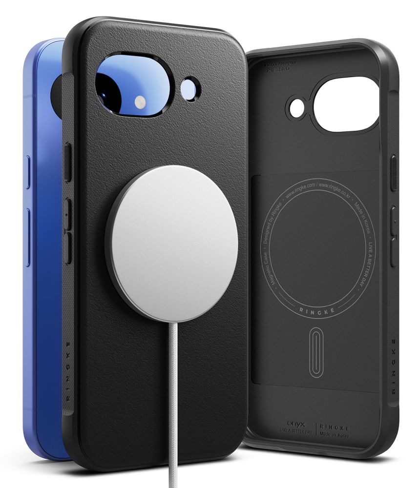 Ringke Onyx Magsafe dėklas skirtas Google Pixel 10A - juoda -- Google Pixel 10a