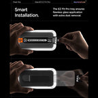 Spigen Glas.tR EZ Fit Pro 2-Pack Tempered Glass Screen apsauga, skirta Google Pixel 10A