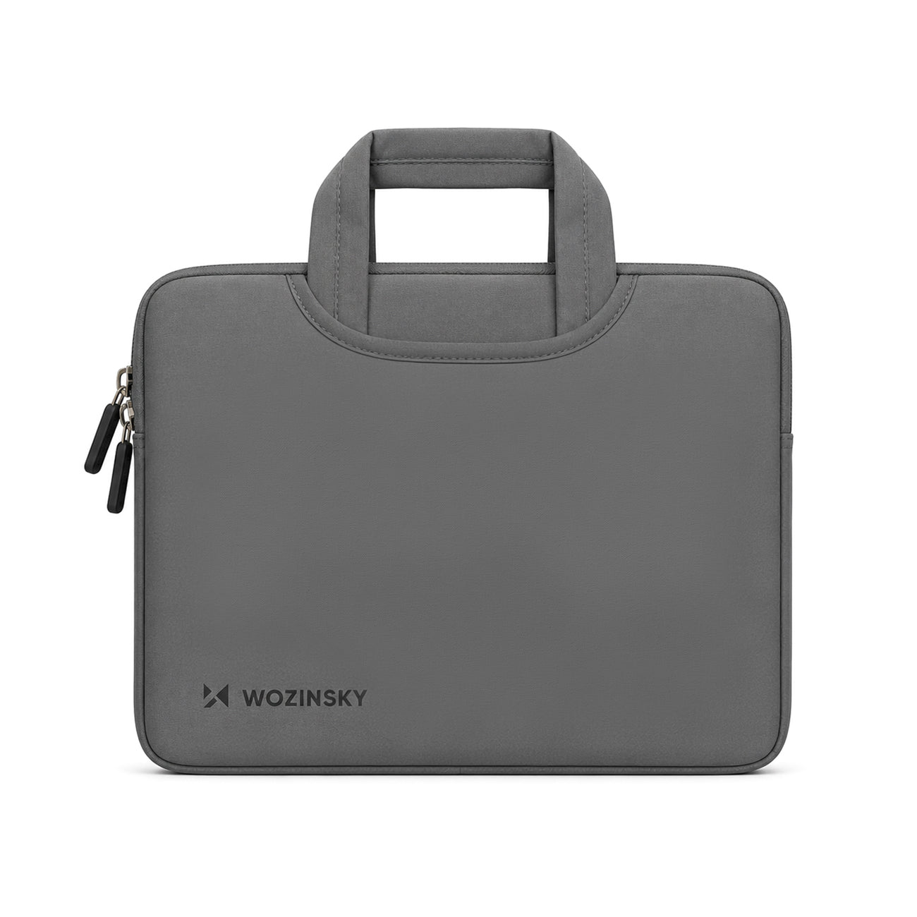 Wozinsky WNT-11G 10-11 colių nešiojamojo kompiuterio krepšys su ištraukiama neopreno rankena - pilka -- Laptop Bags