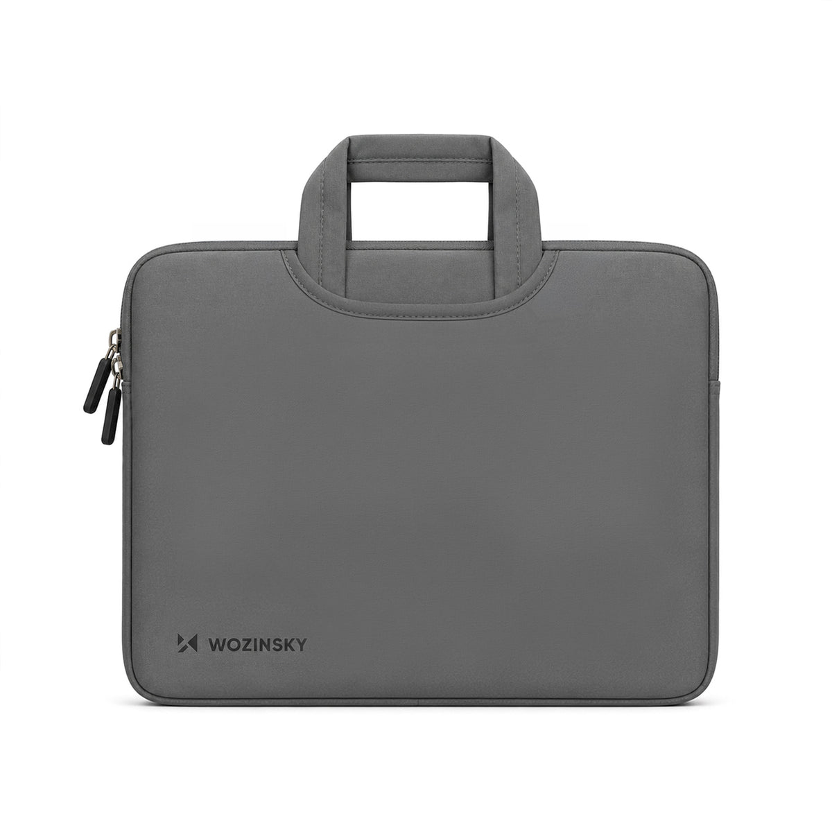 Wozinsky WNT-13G 13-14 colių nešiojamojo kompiuterio krepšys su ištraukiama neopreno rankena - pilka -- Laptop Bags