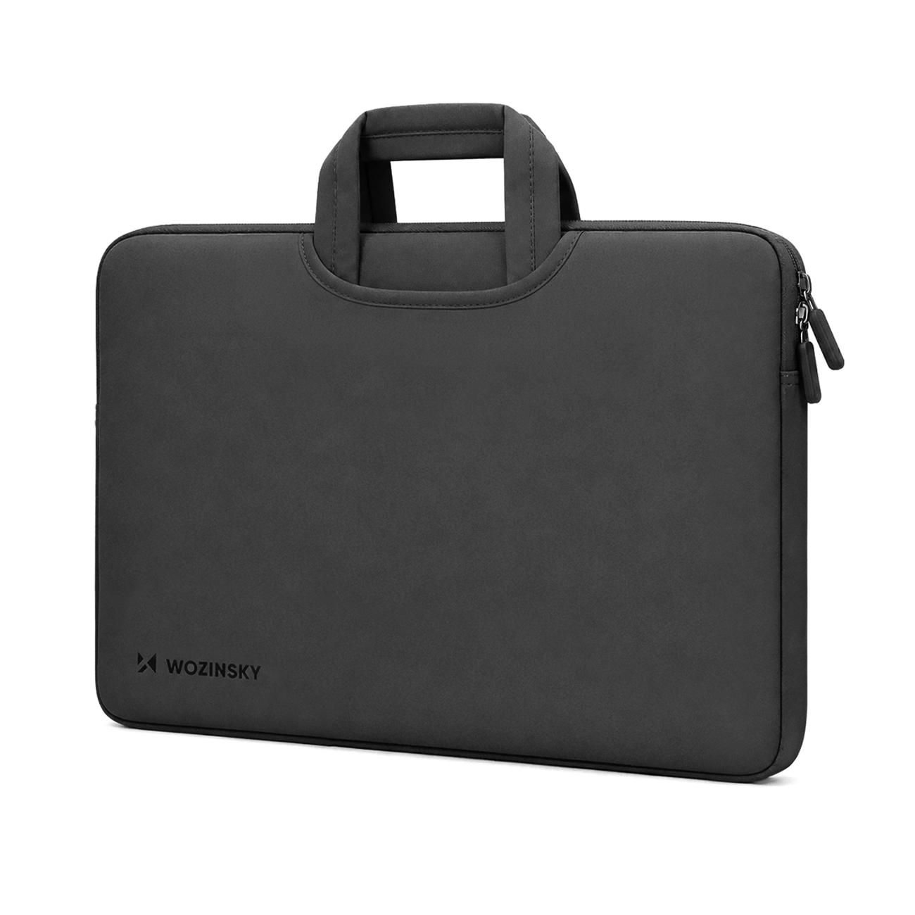 Wozinsky WNT-15B 15,6 colių nešiojamojo kompiuterio krepšys su ištraukiama neopreno rankena - juoda -- Laptop Bags