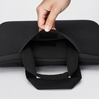 Wozinsky WNT-15B 15,6 colių nešiojamojo kompiuterio krepšys su ištraukiama neopreno rankena - juoda -- Laptop Bags