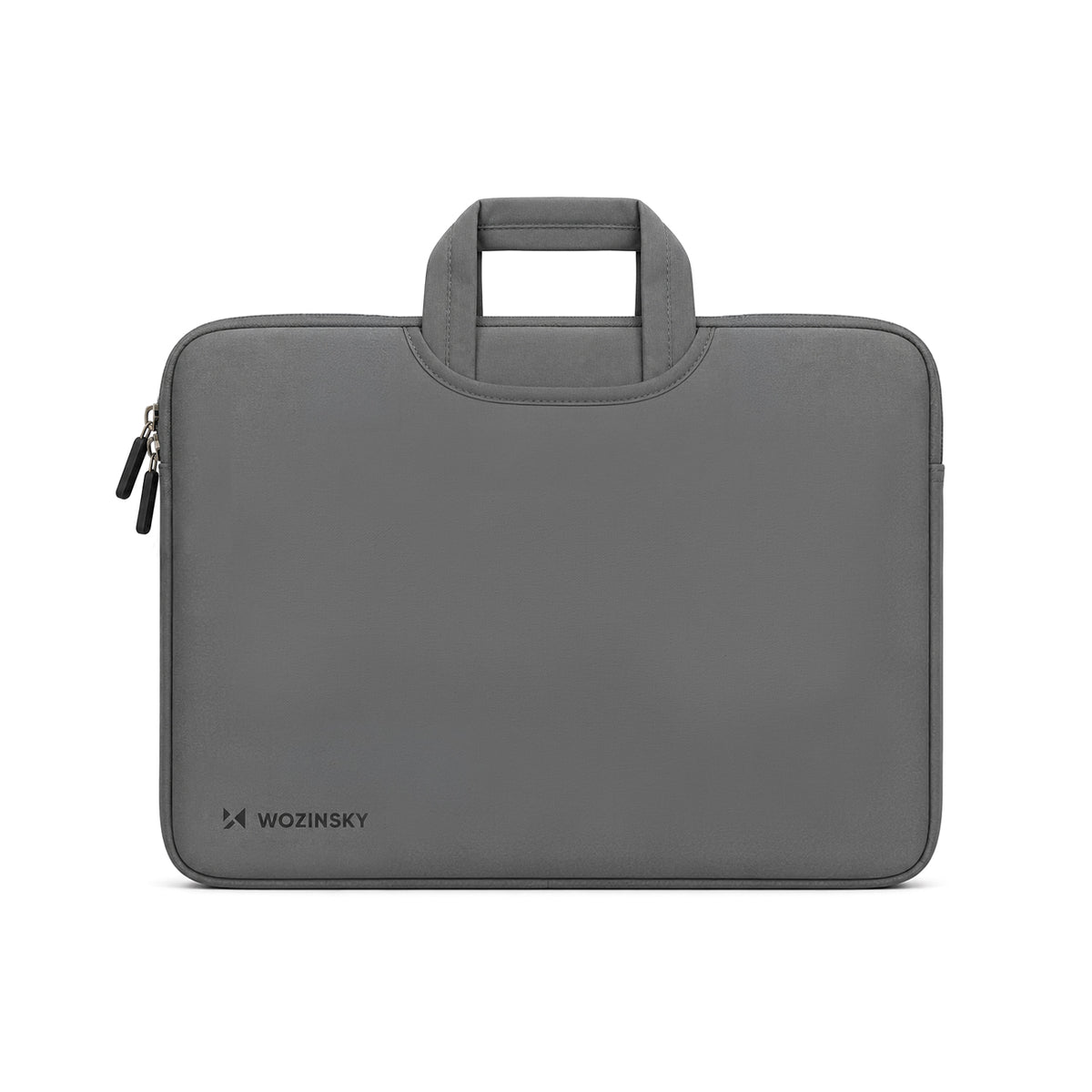 Wozinsky WNT-15G 15,6 colių nešiojamojo kompiuterio krepšys su ištraukiama neopreno rankena - pilka -- Laptop Bags