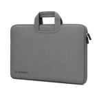 Wozinsky WNT-15G 15,6 colių nešiojamojo kompiuterio krepšys su ištraukiama neopreno rankena - pilka -- Laptop Bags