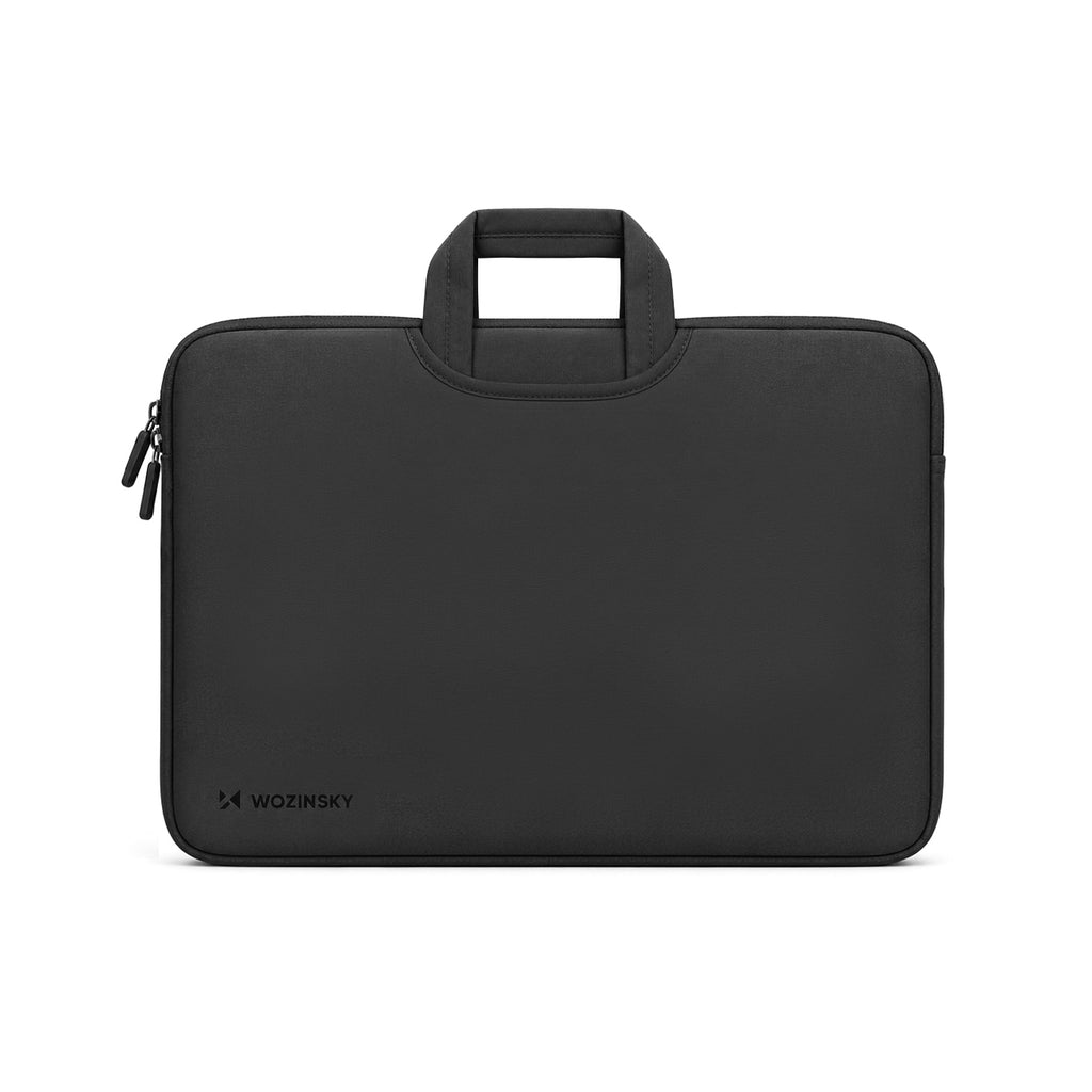 Wozinsky WNT-17B 17,3" nešiojamojo kompiuterio krepšys su sutraukiamu neopreno rankena - Juodas -- Laptop Bags