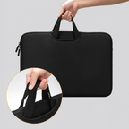 Wozinsky WNT-17B 17,3" nešiojamojo kompiuterio krepšys su sutraukiamu neopreno rankena - Juodas -- Laptop Bags