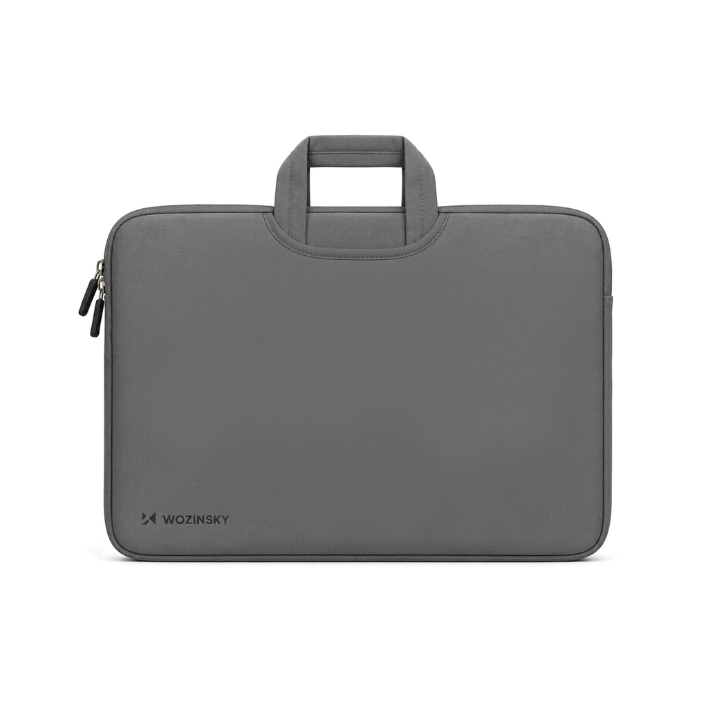 Wozinsky WNT-17G 17,3" nešiojamojo kompiuterio krepšys su sutraukiamu neopreno rankena - Pilkas -- Laptop Bags