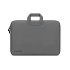 Wozinsky WNT-17G 17,3" nešiojamojo kompiuterio krepšys su sutraukiamu neopreno rankena - Pilkas -- Laptop Bags