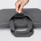 Wozinsky WNT-17G 17,3" nešiojamojo kompiuterio krepšys su sutraukiamu neopreno rankena - Pilkas -- Laptop Bags
