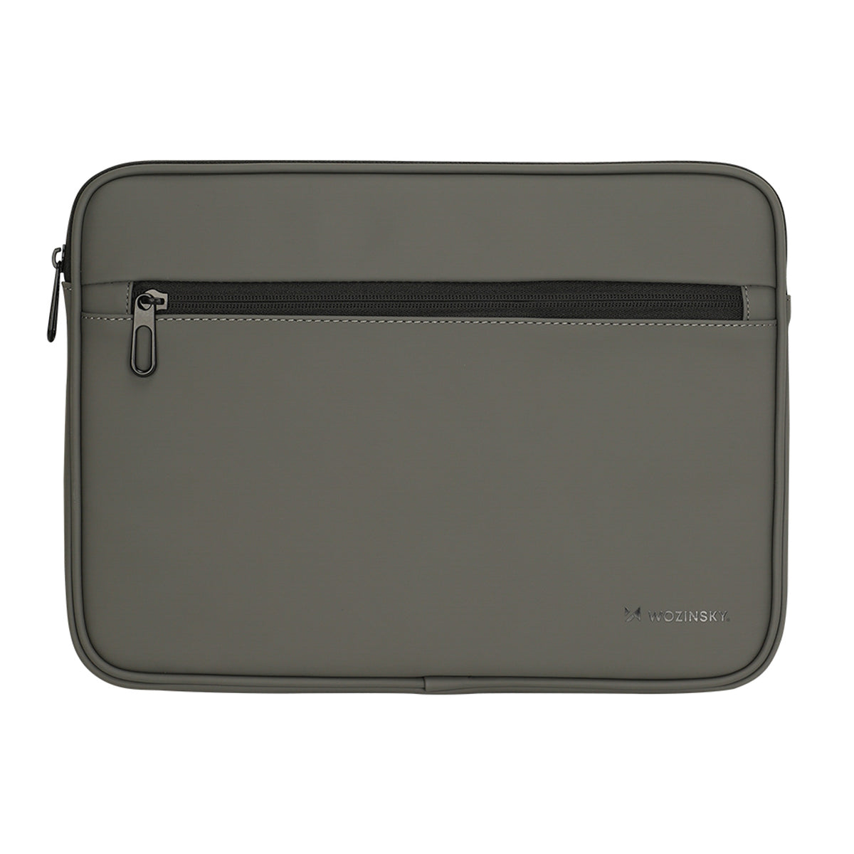 Wozinsky WPL-15 15,6" nešiojamojo kompiuterio krepšys su metaliniais užtrauktukais - pilkas -- Laptop Bags