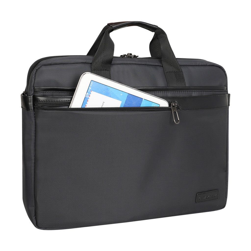 Wozinsky WET-15 15,6" nešiojamojo kompiuterio krepšys su rankena ir reguliuojamu žandu - juodas -- Laptop Bags