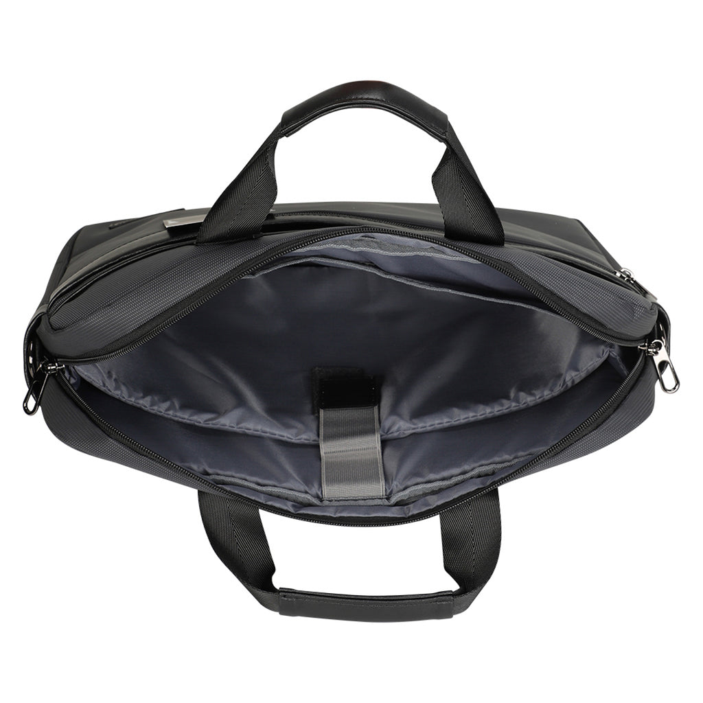 Wozinsky WET-15 15,6" nešiojamojo kompiuterio krepšys su rankena ir reguliuojamu žandu - juodas -- Laptop Bags