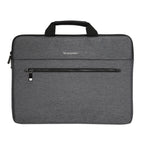 Wozinsky WTL-15 15,6" nešiojamojo kompiuterio krepšys su rankena ir metaline užtrauktuku - pilka -- Laptop Bags