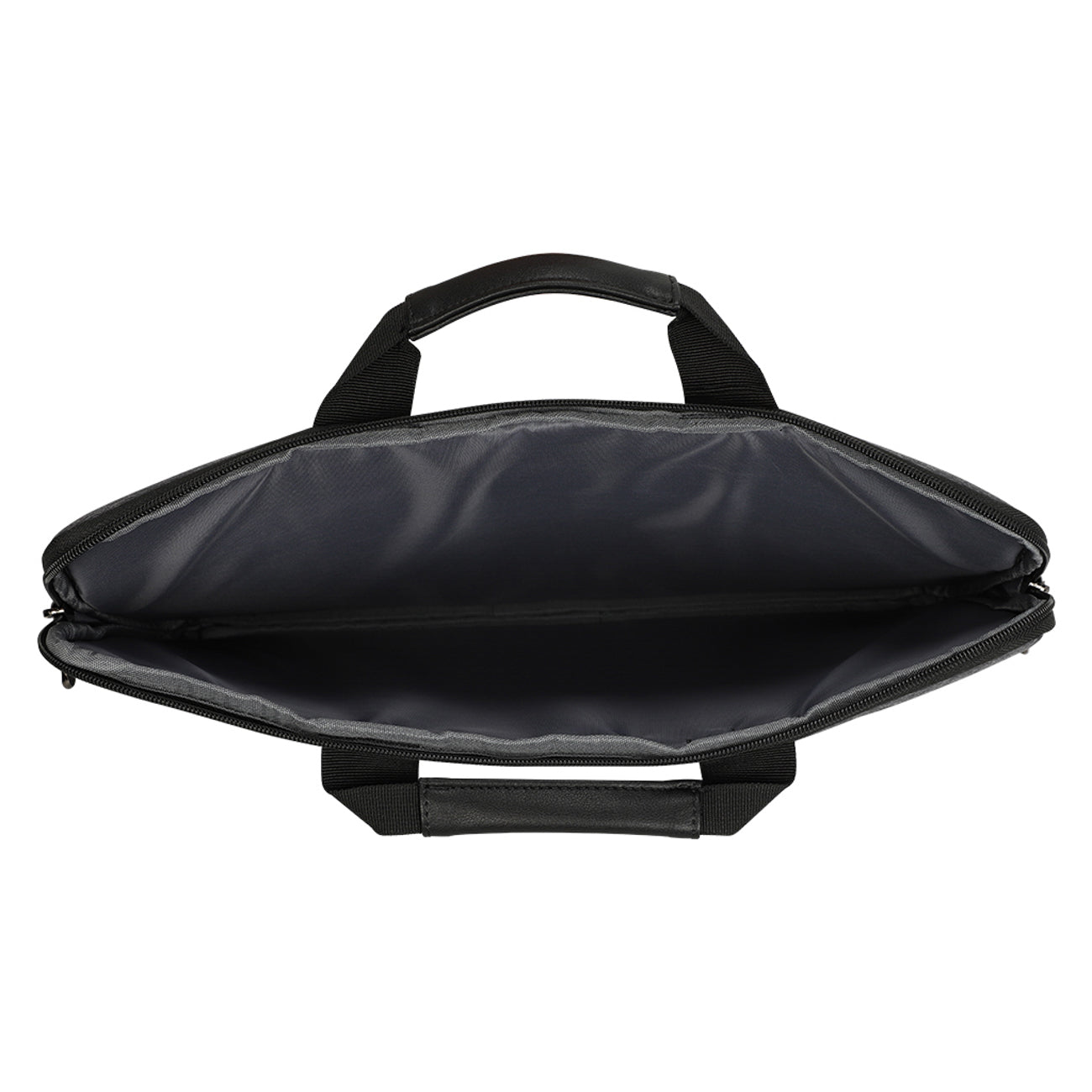 Wozinsky WTL-15 15,6" nešiojamojo kompiuterio krepšys su rankena ir metaline užtrauktuku - pilka -- Laptop Bags