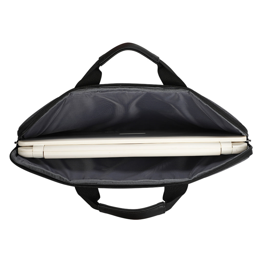 Wozinsky WTL-15 15,6" nešiojamojo kompiuterio krepšys su rankena ir metaline užtrauktuku - pilka -- Laptop Bags