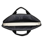Wozinsky WTL-15 15,6" nešiojamojo kompiuterio krepšys su rankena ir metaline užtrauktuku - pilka -- Laptop Bags