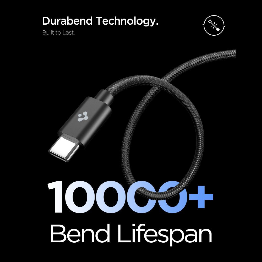 Spigen EE451EU Essential USB-C 45W Wvisas įkroviklis - juodas