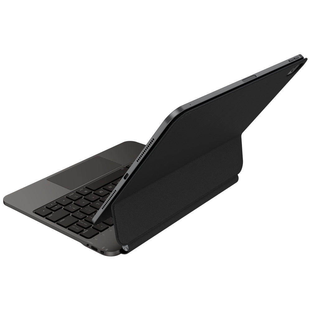Uniq Venno Pro Magnetic Smart Case su klaviatūra, skirta iPad 11" A16 (2025) / iPad 10.9" (2022) – juoda