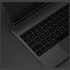 Uniq Venno Pro Magnetic Smart Case su klaviatūra, skirta iPad 11" A16 (2025) / iPad 10.9" (2022) – juoda