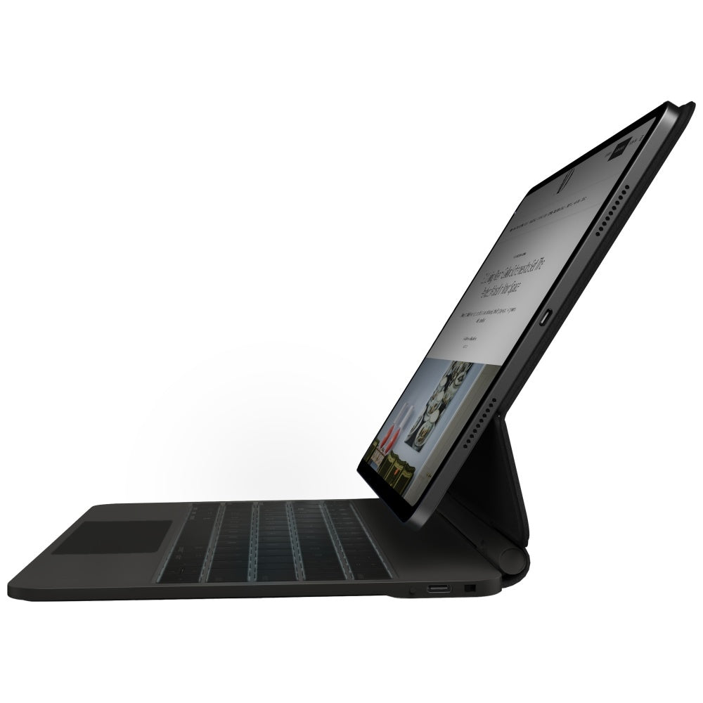 Uniq Venno Pro Magnetic Smart Case su klaviatūra, skirta iPad Pro 11" (2024/2025) – juoda