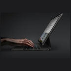Uniq Venno Pro Magnetic Smart Case su klaviatūra, skirta iPad Pro 11" (2024/2025) – juoda