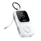 Joyroom JR-W19 5000mAh Powerbank su 5W belaidžiu laikrodžio įkrovimu - baltas -- Powerbanks