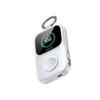 Joyroom JR-W19 5000mAh Powerbank su 5W belaidžiu laikrodžio įkrovimu - baltas -- Powerbanks