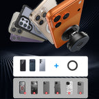 Joyroom JR-ZS51 magnetinis automobilinis laikiklis su siurbtuvu priekinio stiklo arba prietaisų skydeliui - juodas --...