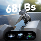 Joyroom JR-ZS51 magnetinis automobilinis laikiklis su siurbtuvu priekinio stiklo arba prietaisų skydeliui - juodas --...