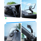 Joyroom JR-ZS518 lankstus magnetinis telefono laikiklis - juodas -- Cell phone holders