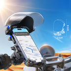 Joyroom JR-ZS526 Dviračio laikiklis su automatiniu skydeliu nuo saulės - juodas