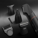 MAXGROOM LK-881 Multifunkcinis kirptuvas su keičiamais antgaliais - juodas -- Hair Clippers & Trimmers