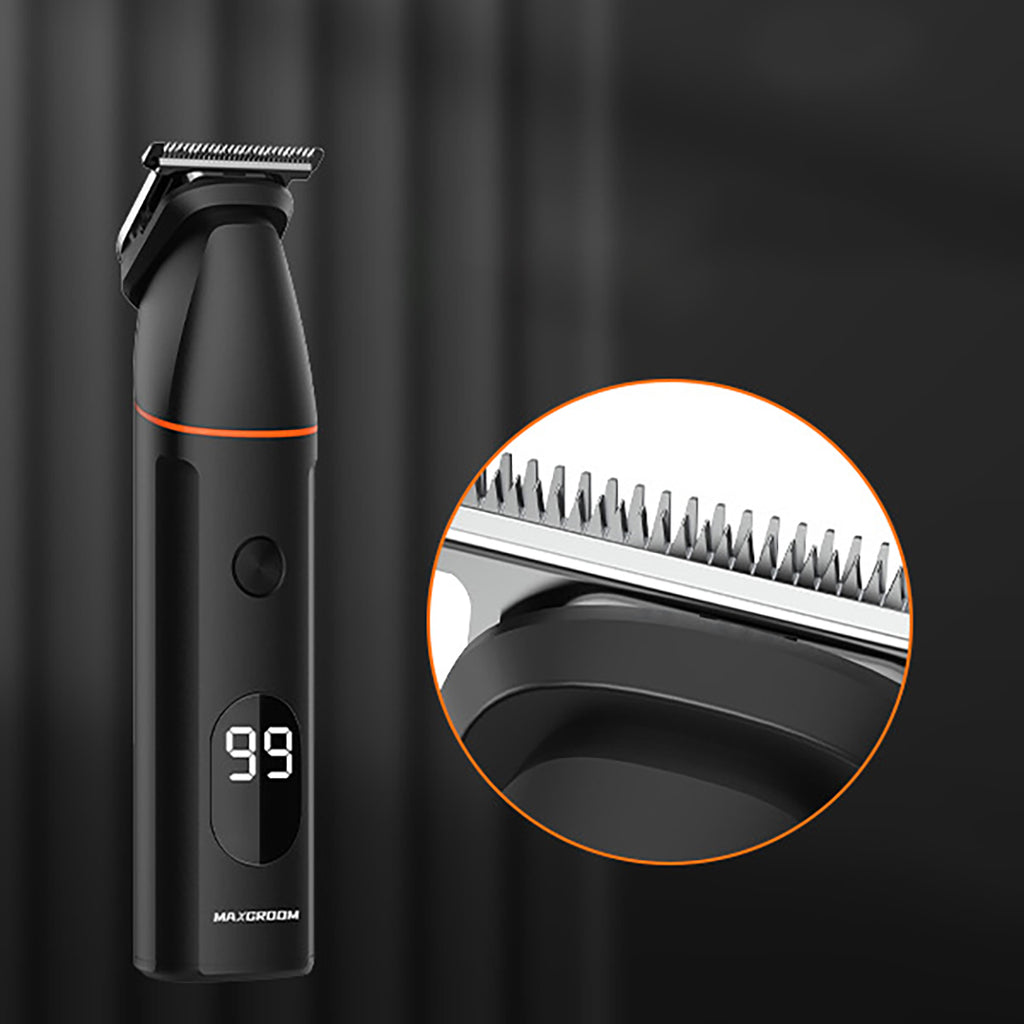 MAXGROOM LK-881 Multifunkcinis kirptuvas su keičiamais antgaliais - juodas -- Hair Clippers & Trimmers