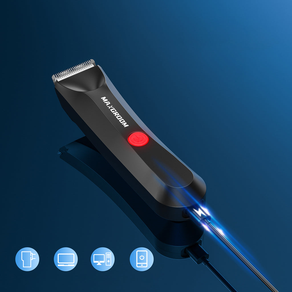 MAXGROOM RFCD-9087 daugiafunkcis trimmeris su LED apšvietimu - juodas -- Hair Clippers & Trimmers