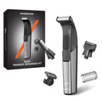 MAXGROOM JK-319 daugiafunkcis trimmeris su keičiamais antgaliais - juodas -- Hair Clippers & Trimmers