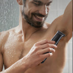 MAXGROOM JK-319 daugiafunkcis trimmeris su keičiamais antgaliais - juodas -- Hair Clippers & Trimmers