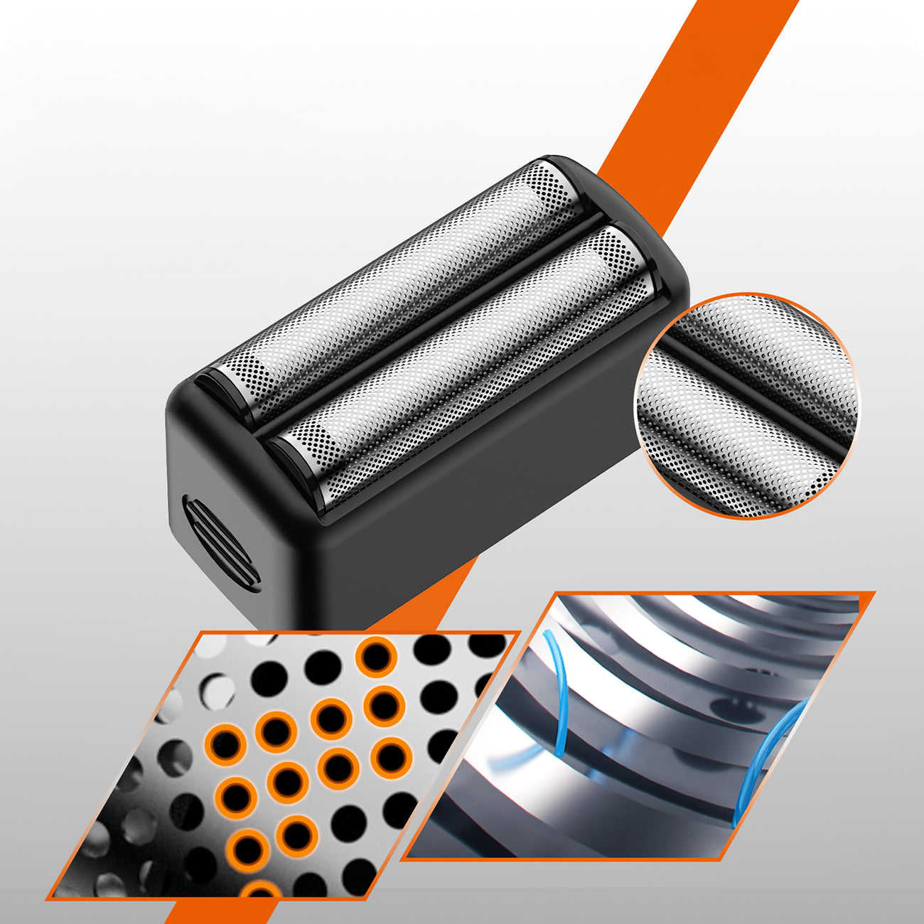 MAXGROOM ZG-F5580 2-in-1 elektrinė skustuva - juoda -- Hair Clippers & Trimmers